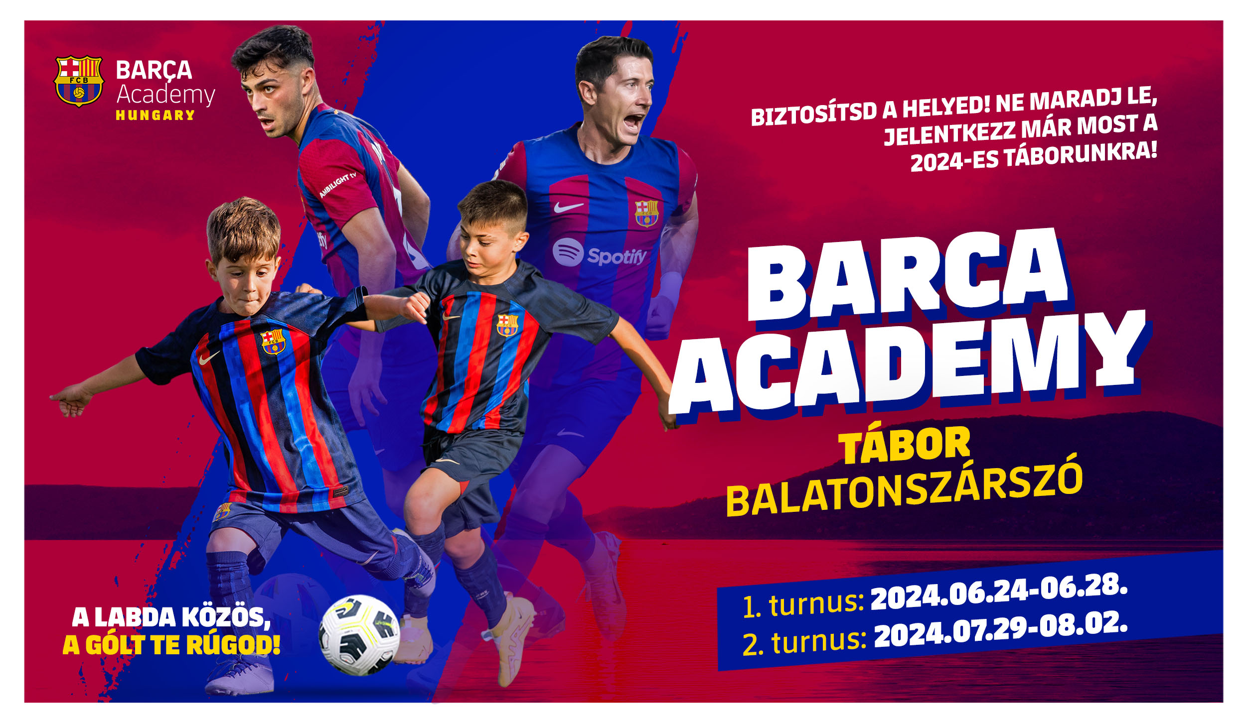 Barca Academy - Balatonszárszói nyári tábor