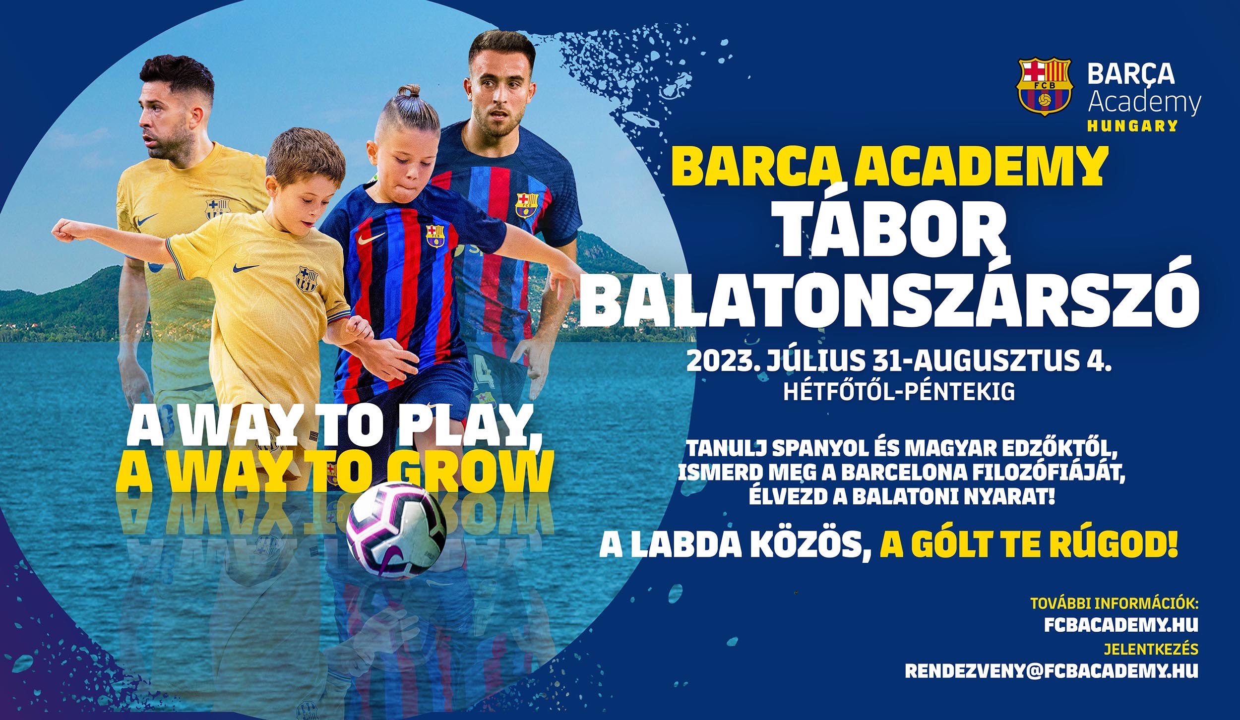 Barca Academy - Balatonszárszói nyári tábor