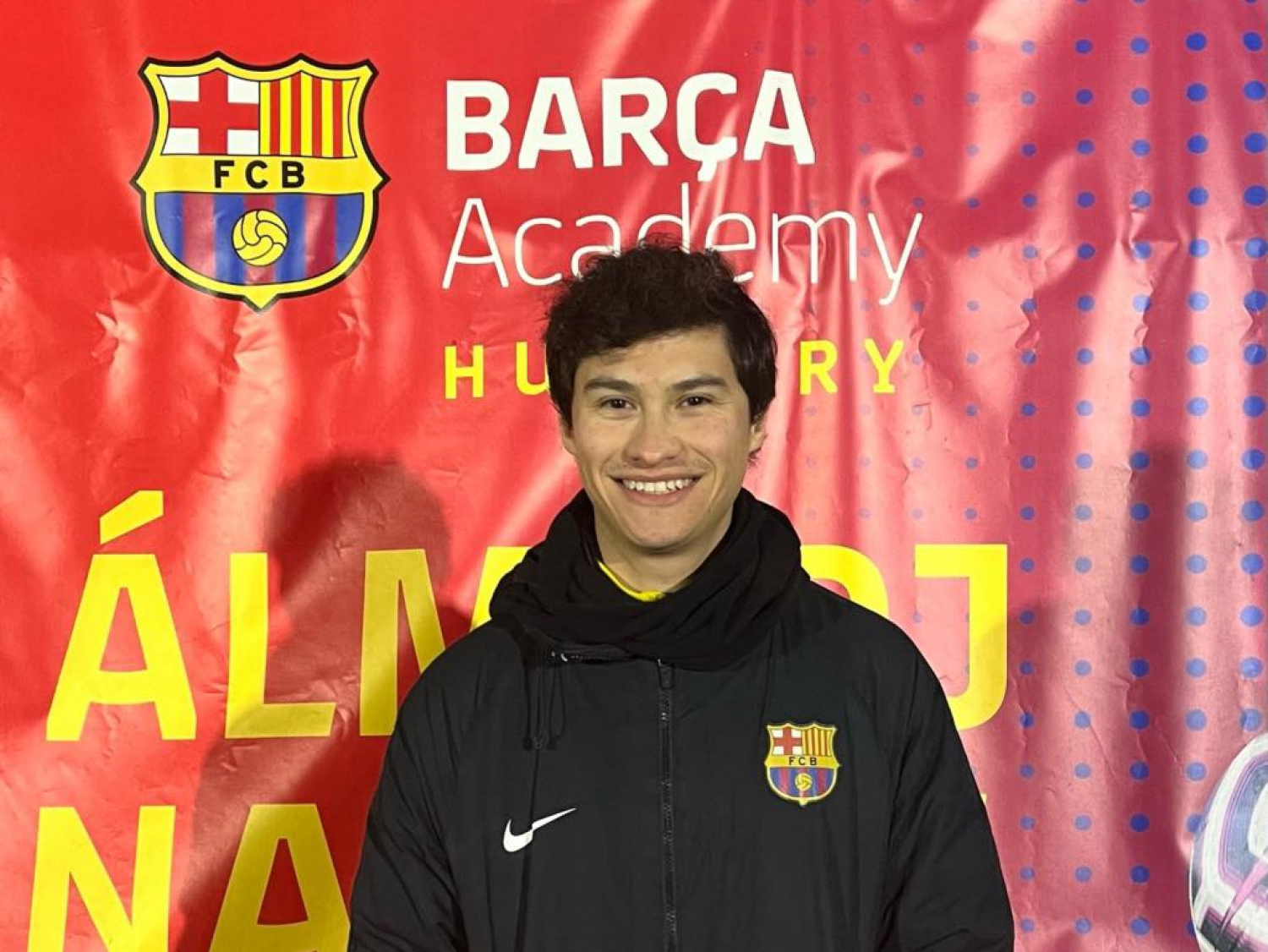 Pro-licenced Spanish coach joined our Academy after ten years of coaching in Barcelona